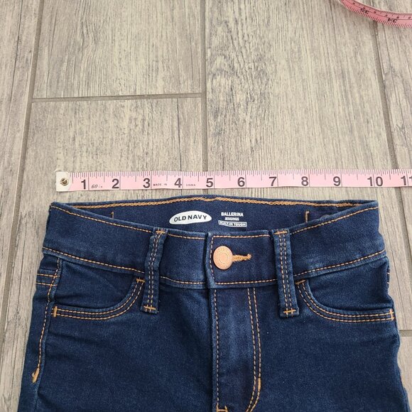 Old Navy Ballerina Blue Jeggings Girls Size 5 - Picture 7 of 10